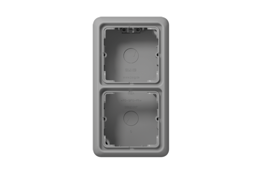 Коробка двухместная Jung CD582AGR