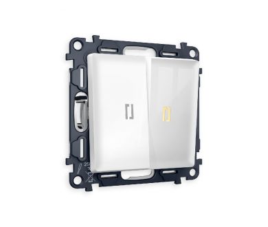 Купить Комплект механизма 2-кл выключателя с подсветкой Ambrella Volt Alfa MA104010 Комплект механизма 2-кл выключателя с подсветкой Ambrella Volt Alfa MA104010