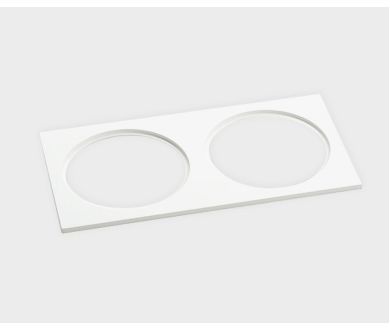 Двойная рамка Italline IT08-8038 white