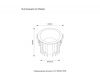Встраиваемый светильник Crystal Lux CLT 008C83 WH 4000K IP54