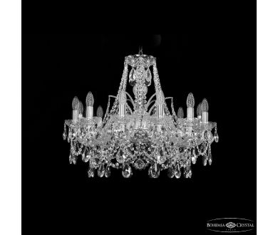 Купить Подвесная люстра Bohemia Ivele Crystal 1411/12/240 Ni Подвесная люстра Bohemia Ivele Crystal 1411/12/240 Ni