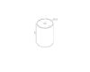 Уличный потолочный светильник Maytoni Bar O306CL-L12GF