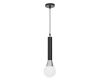 Подвесной светильник Lumina Deco Folino LDP 7012-1B BK+CHR