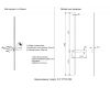 Настенный светильник Crystal Lux CLT 077W1000 BL-BS
