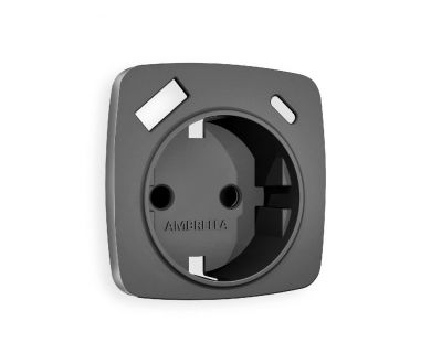 Купить Лицевая панель для розетки с/з со шторками 2USB A+C Ambrella Volt Omega OP6600 Лицевая панель для розетки с/з со шторками 2USB A+C Ambrella Volt Omega OP6600