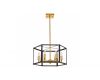 Подвесная люстра Lumina Deco Lorton LDP 1142-6 BK+MD