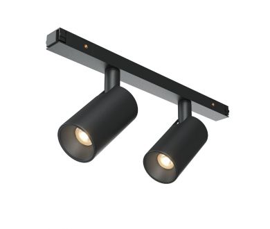 Купить Трековый магнитный светильник Maytoni Focus Duo TR176-1-2X5WTW-M-B Трековый магнитный светильник Maytoni Focus Duo TR176-1-2X5WTW-M-B