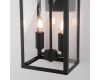 Уличный настенный светильник Elektrostandard Candle 35150/D черный 4690389182464 a058260