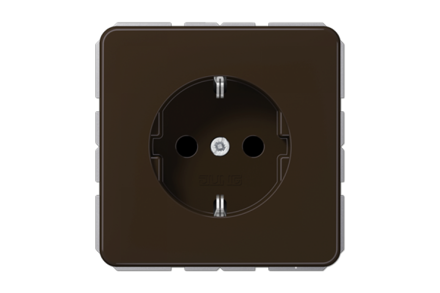 Розетка 2K+З Jung CD1520BR