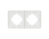 Рамка на 2 поста алюминиевая Arlight FRM-AKIRY-SFAL-2-SR 049737