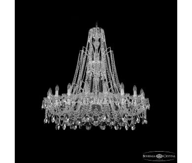 Купить Подвесная люстра Bohemia Ivele Crystal 1411/20/400/XL-120 Ni Подвесная люстра Bohemia Ivele Crystal 1411/20/400/XL-120 Ni