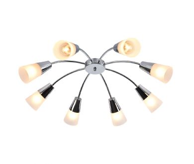 Купить Потолочная люстра Escada Aquilegia 1100/8P Chrome Потолочная люстра Escada Aquilegia 1100/8P Chrome
