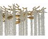 Подвесная люстра Dio DArte Tavenna H 1.5.100x40.100 G