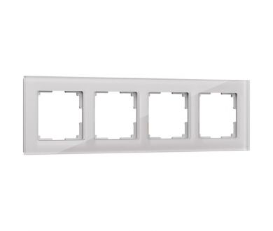 Купить Рамка на 4 поста Werkel Favorit дымчатый W0041117 4690389160042 Рамка на 4 поста Werkel Favorit дымчатый W0041117 4690389160042