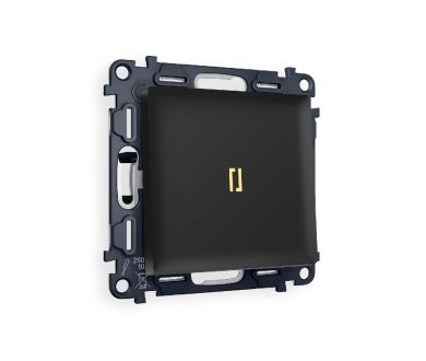 Купить Комплект механизма 1-кл проходного выключателя с подсветкой Ambrella Volt Alfa MA802030 Комплект механизма 1-кл проходного выключателя с подсветкой Ambrella Volt Alfa MA802030