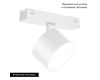 Трековый магнитный светильник Arlight MAG-VIBE-RONDO-R90-10W Warm3000 (WH, 110 deg, 48V) 044474