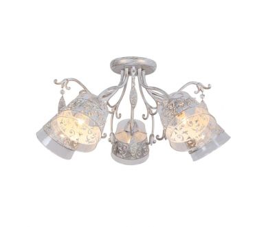 Купить Потолочная люстра Arte Lamp Calice A9081PL-5WG Потолочная люстра Arte Lamp Calice A9081PL-5WG