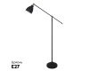 Торшер Arte Lamp Braccio A2054PN-1BK