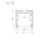 Алюминиевый профиль Arlight SL-ARC-3535-Twist90L-400 White 032681