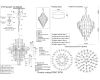 Подвесная люстра Crystal Lux POINT SP39
