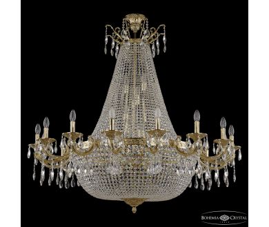 Купить Потолочная люстра Bohemia Ivele Crystal 2111H208/16/135IV/Y1 G Потолочная люстра Bohemia Ivele Crystal 2111H208/16/135IV/Y1 G