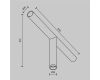 Трековый светильник Maytoni Focus LED C102CL-3W3-6K-BS