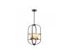 Подвесная люстра Lumina Deco Monterey LDP 1141-4 BK+MD