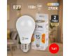 Лампа светодиодная Эра E27 15W 2700K LED A60-15W-827-E27 Б0020592