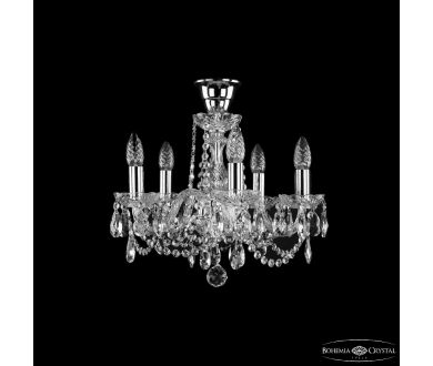 Купить Подвесная люстра Bohemia Ivele Crystal 1402/5/141 Ni Tube Подвесная люстра Bohemia Ivele Crystal 1402/5/141 Ni Tube