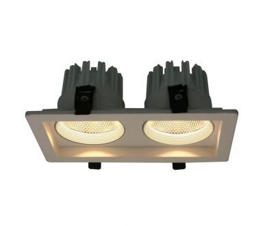 Купить Встраиваемый светодиодный светильник Arte Lamp Privato A7007PL-2WH Встраиваемый светодиодный светильник Arte Lamp Privato A7007PL-2WH