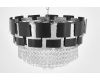 Подвесная люстра Lumina Deco LDP 7045-600 BK+CHR