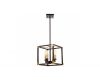 Подвесная люстра Lumina Deco Waldorf LDP 1140-4 BK+MD