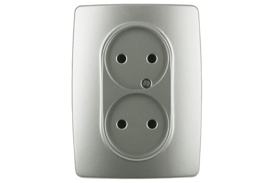 Розетка 2x2P Эра 12-2107-15 Б0031247