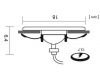 Встраиваемый светильник Arte Lamp A6664PL-1BK