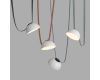 Трековый однофазный светильник Denkirs Belty Flow DK5561-WH+BK