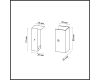 Фиксатор для накладного монтажа (одна сторона закрыта) Odeon Light Hightech Fino 7006/1F