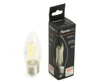 Купить Светодиодная лампа Feron LB-1208 E27 8W 4000K 51242 Светодиодная лампа Feron LB-1208 E27 8W 4000K 51242