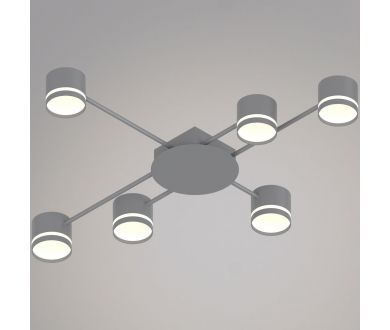 Купить Потолочная люстра Reluce 56730-0.3-06 GX53 GREY Потолочная люстра Reluce 56730-0.3-06 GX53 GREY