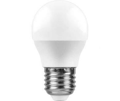 Купить Лампа светодиодная Feron E27 11W 2700K Шар Матовая LB-750 25949 Лампа светодиодная Feron E27 11W 2700K Шар Матовая LB-750 25949