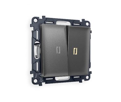 Купить Комплект механизма 2-кл выключателя с подсветкой Ambrella Volt Alfa MA654010 Комплект механизма 2-кл выключателя с подсветкой Ambrella Volt Alfa MA654010