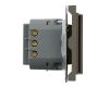 Выключатель карточный Stekker Эмили RSW40-5114-09 антрацит, soft touch 50701