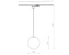 Трековый трехфазный светильник Nowodvorski Ctls Ctls Snowball Black 11295