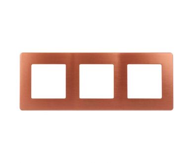 Купить Рамка 3-постовая ЭРА 12 сатин медь 12-5103-14 Б0052527 Рамка 3-постовая ЭРА 12 сатин медь 12-5103-14 Б0052527