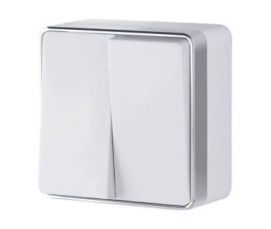 Купить Выключатель двухклавишный Werkel Gallant белый W5020001 4690389164118 Выключатель двухклавишный Werkel Gallant белый W5020001 4690389164118