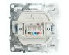 Розетка компьютерная 1-местная RJ-45 Stekker Эрна PST00-9107-03 49151