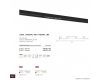 Трековый светильник Arte Lamp Linea A4634PL-1BK