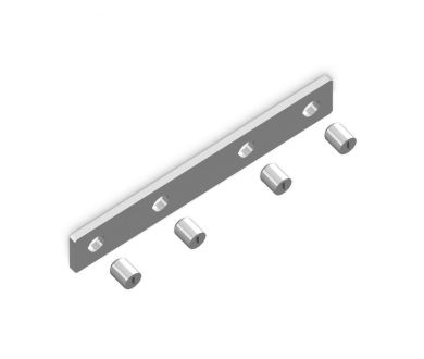 Купить Соединитель прямой Ambrella Light для корпуса в натяжной потолок (4шт) GL1071 Соединитель прямой Ambrella Light для корпуса в натяжной потолок (4шт) GL1071