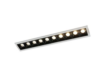 Купить Встраиваемый светодиодный светильник Arte Lamp Grill A3153PL-10BK Встраиваемый светодиодный светильник Arte Lamp Grill A3153PL-10BK