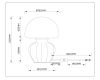 Настольная лампа Ambrella Light High Light Ceramo Modern LH53249