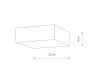 Накладной светильник Nowodvorski Lid Square Led Black 10424
